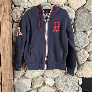 Boston Red Sox Wright‎ & Ditson MLB Pullover Distressed Hoodie Medium